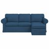 vidaXL Sofa 180cm Mėlyna Metalas