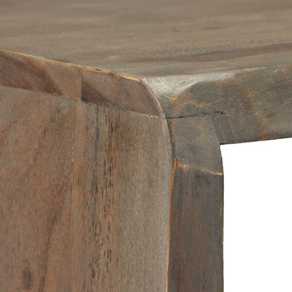 vidaXL TV spintelė, 120x35x40cm, akacijos med. masyvas, su gyvu kraštu