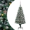 vidaXL Dirbtinė Kalėdų eglutė Žalia 180 cm PVC ir Plienas ir Plastikas