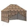vidaXL Pop-up Gazebo su 4 &Scaron;oninėmis Sienelėmis 3 x 4 m Mi&scaron;ko maskuotė