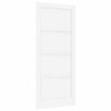 vidaXL Vidaus durys ORKDAL Balta 93 x 211 cm fanera