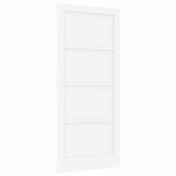 vidaXL Vidaus durys ORKDAL Balta 93 x 211 cm fanera