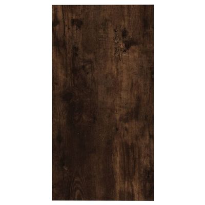vidaXL Šoninis staliukas, dūminio ąžuolo, 50x26x50cm, mediena