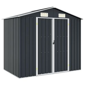 vidaXL Sodo pa&scaron;iūrė, antracito, 205x129x183cm, galvanizuotas plienas