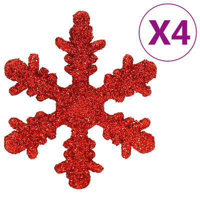 vidaXL Kalėdiniai žaisliukai, 112vnt., įvairių spalvų, polistirenas