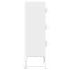 vidaXL Highboard White 68x39x123 cm Plienas