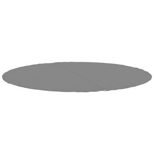 vidaXL Baseino paklotas, pilkas, 244cm, poliesterio geotekstilė