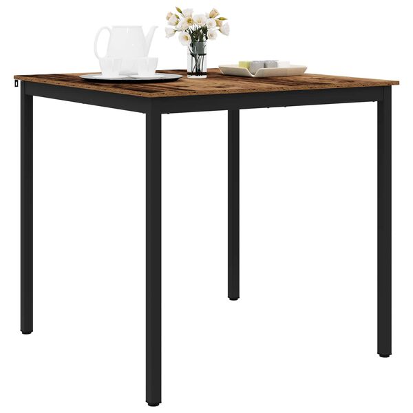 vidaXL Stovintis Baro Stalas Apdirbta mediena