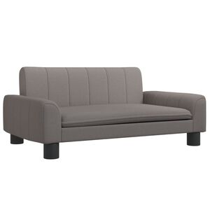 vidaXL Vaikiška sofa, taupe spalvos, 70x45x30cm, audinys