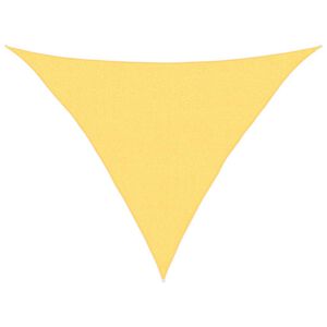 vidaXL Uždanga nuo saulės, smėlio spalvos, 2,5x2,5x3,5m, HDPE, 160g/m&sup2;