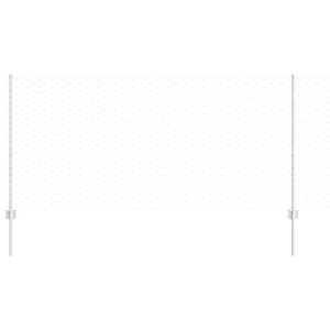 vidaXL Hexagonal Fence with Post 50 x 1 m Galvanizuotas plienas