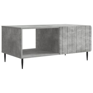 vidaXL Kavos staliukas Betono pilka 90 x 50 x 40 cm Apdirbta mediena
