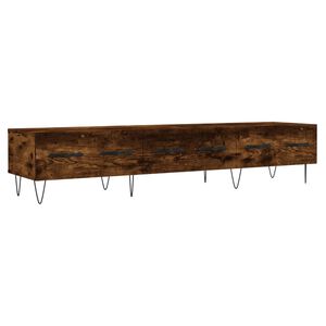 vidaXL Televizoriaus spintelė, dūminio ąžuolo, 150x36x30cm, mediena