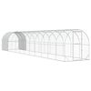 vidaXL Vi&scaron;tų būdas Sidabrinė 1200 x 200 x 200 cm Galvanizuotas plienas