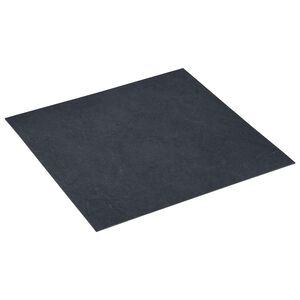 vidaXL Grindų lentos Juodas 5,11 m&sup2; 55 vnt. PVC