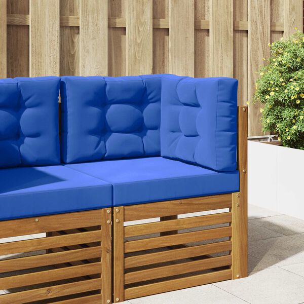 vidaXL Lauko sofa pagalvėlė 3 pcs Turkio Poliesteris