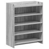 vidaXL Batu skrynia Pilka Sonoma 73,5 x 36 x 92 cm Apdirbta mediena