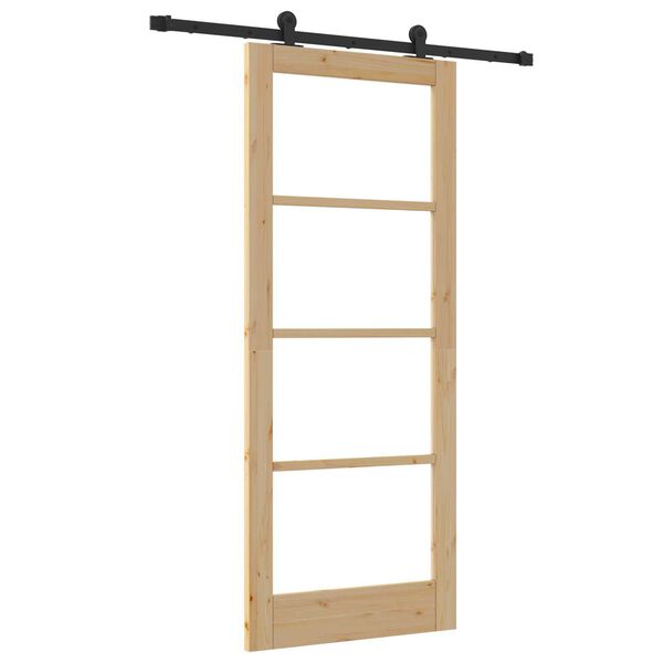 vidaXL Slankios durys ORKDAL Natūrali 83 x 202 cm