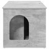 vidaXL Katės namelis Betoninė 85 x 55 x 50 cm Apdirbta mediena