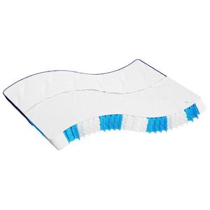 vidaXL Ki&scaron;eninių spyruoklių čiužinys, 160x200cm, vidutinis/kietas