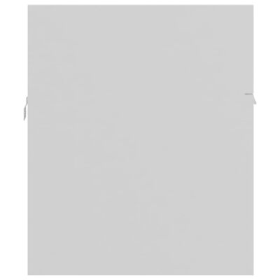 vidaXL Spintelė praustuvui, baltos spalvos, 90x38,5x46cm, MDP