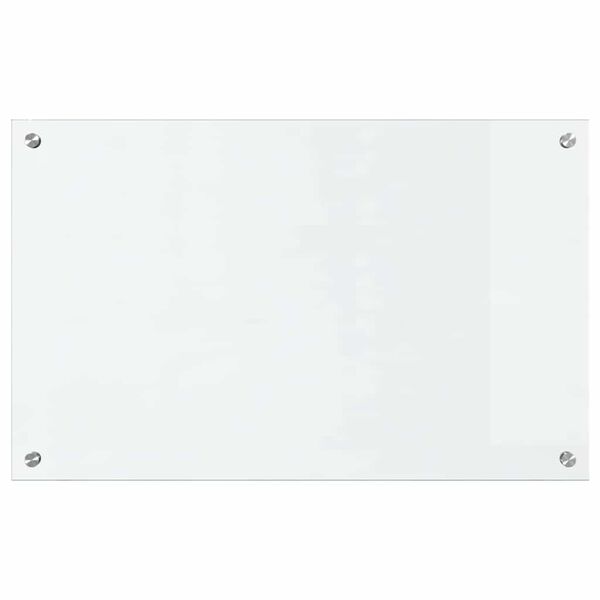 vidaXL Virtuvės užpakalinė plok&scaron;tė Skaidrus 80 x 50 cm