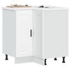 vidaXL Virtuvės kampinė spintelė, Porto, balta, apdirbta mediena