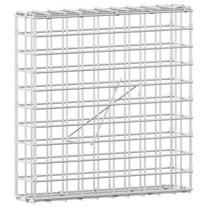 vidaXL Gabionas su 3,5 mm laidu ir 5x5 cm tinkleliu 50x10x50 cm