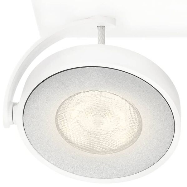 Philips myLiving Ta&scaron;kinis LED &scaron;viestuvas Clockwork, baltas, 2x4,5 W
