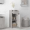 vidaXL Vonios kambario spintelė, betono pilka, 32x34x90cm, mediena