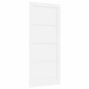 vidaXL Vidaus durys 86 x 198,5 cm fanera Balta