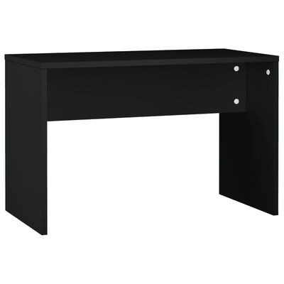 vidaXL Kosmetinio staliuko rinkinys, juodos spalvos, 74,5x40x141cm