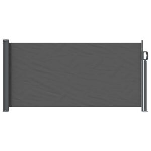 vidaXL I&scaron;traukiama &scaron;oninė užuolaida Antracito 300 x 100 cm Poliesteris