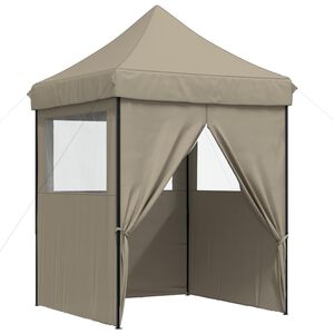 vidaXL &Scaron;ventės palapinė 200 x 200 x 306 cm Taupe Oksfordo audinys