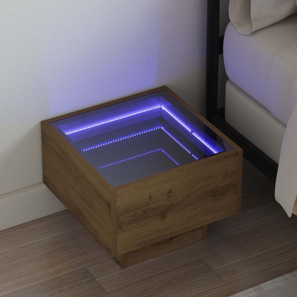 vidaXL Oppbevaringsskap artisano ąžuolo 40 x 40 x 30 cm