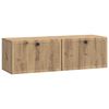 vidaXL Sieninė TV spintelė 98 x 31 x 30 cm Artisano ąžuolo