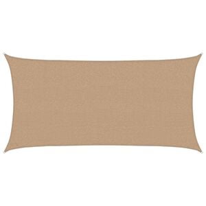 vidaXL Uždanga nuo saulės, taupe spalvos, 2,5x5m, HDPE, 160g/m&sup2;