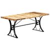 vidaXL Valgomojo stalas, 180x90x76cm, mango medienos masyvas