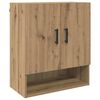 vidaXL Prie sienos montuojama spinta 60 x 31 x 70 cm Apdirbta mediena