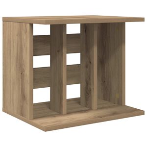 vidaXL Vinilo įra&scaron;ų saugojimas Artisano ąžuolo 42 x 33 x 36 cm