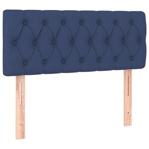 vidaXL Galvūgalis, mėlynos spalvos, 90x7x78/88 cm, audinys