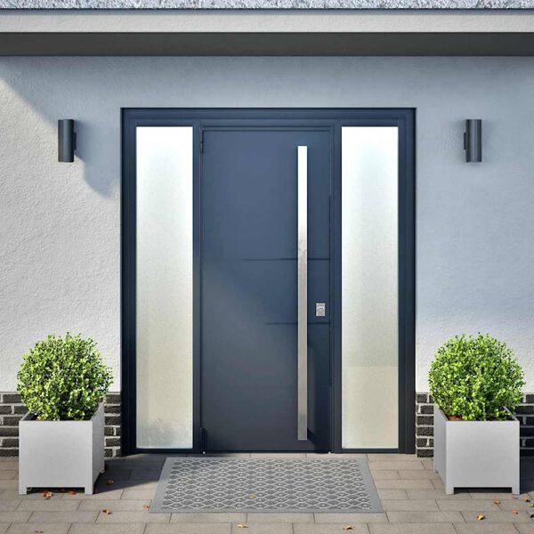 vidaXL Sodo loveliai, 2vnt., 40x40x40cm, galvanizuotas plienas