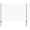 vidaXL Hexagonal Fence with Post 10 x 1,6 m PVC dengtas plienas Žalia