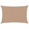 vidaXL Uždanga nuo saulės, taupe spalvos, 2,5x4m, HDPE, 160g/m&sup2;