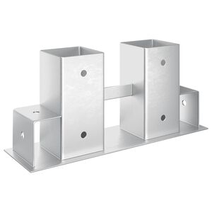 vidaXL Malkų stelažo pagalbininkas 12 vnt. Sidabrinė 34 x 10 x 15 cm