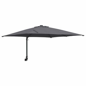 vidaXL Sodo skėtis Antracitas 248,5 x 247,5 x 160 cm