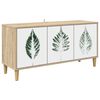 vidaXL Televizoriaus spintelė HANAU 102 x 33 x 50 cm Sonoma ąžuolo