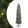 vidaXL Dirbtinė Kalėdų eglutė Žalia 180 cm PVC, plienas ir plastikas
