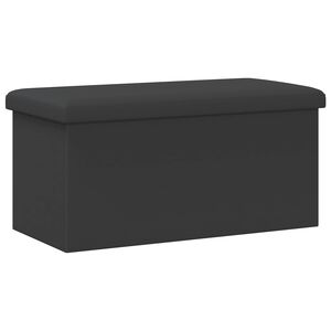 vidaXL Sulankstomas saugojimo suolas Pilka 180 kg 80 L 77 x 38 x 38 cm