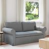 vidaXL Sofa 140cm &Scaron;viesiai pilka Metalas